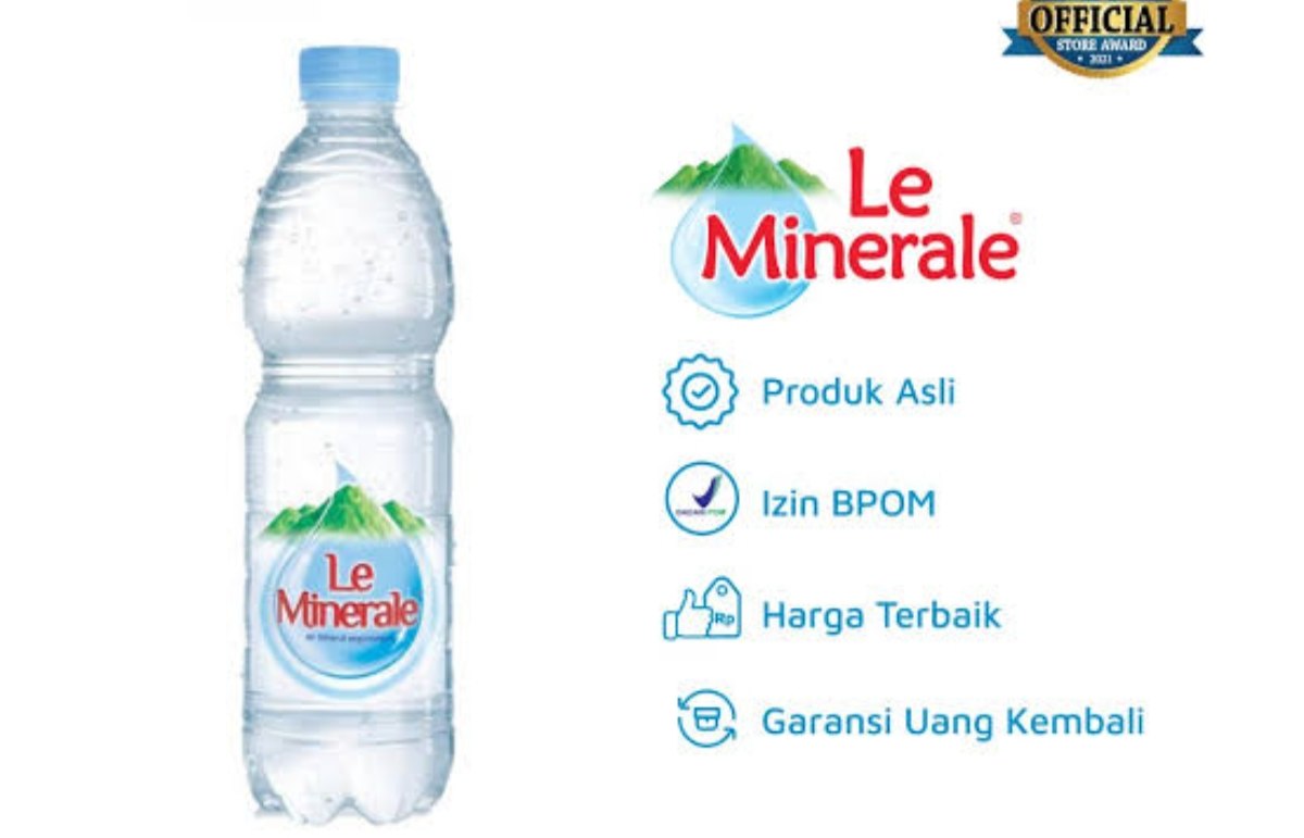 Le Minerale 600ml