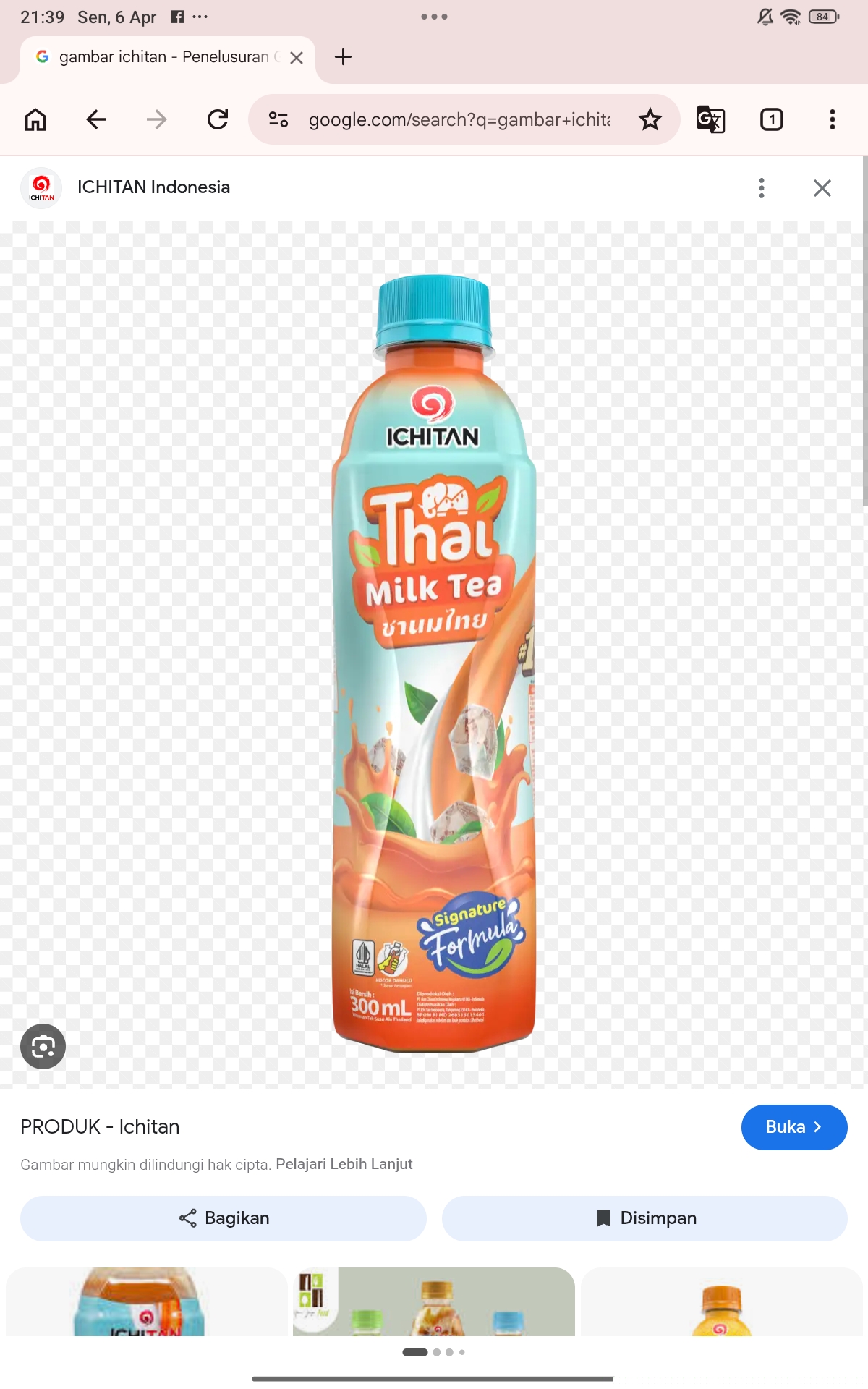 Ichitan Milk Tea
