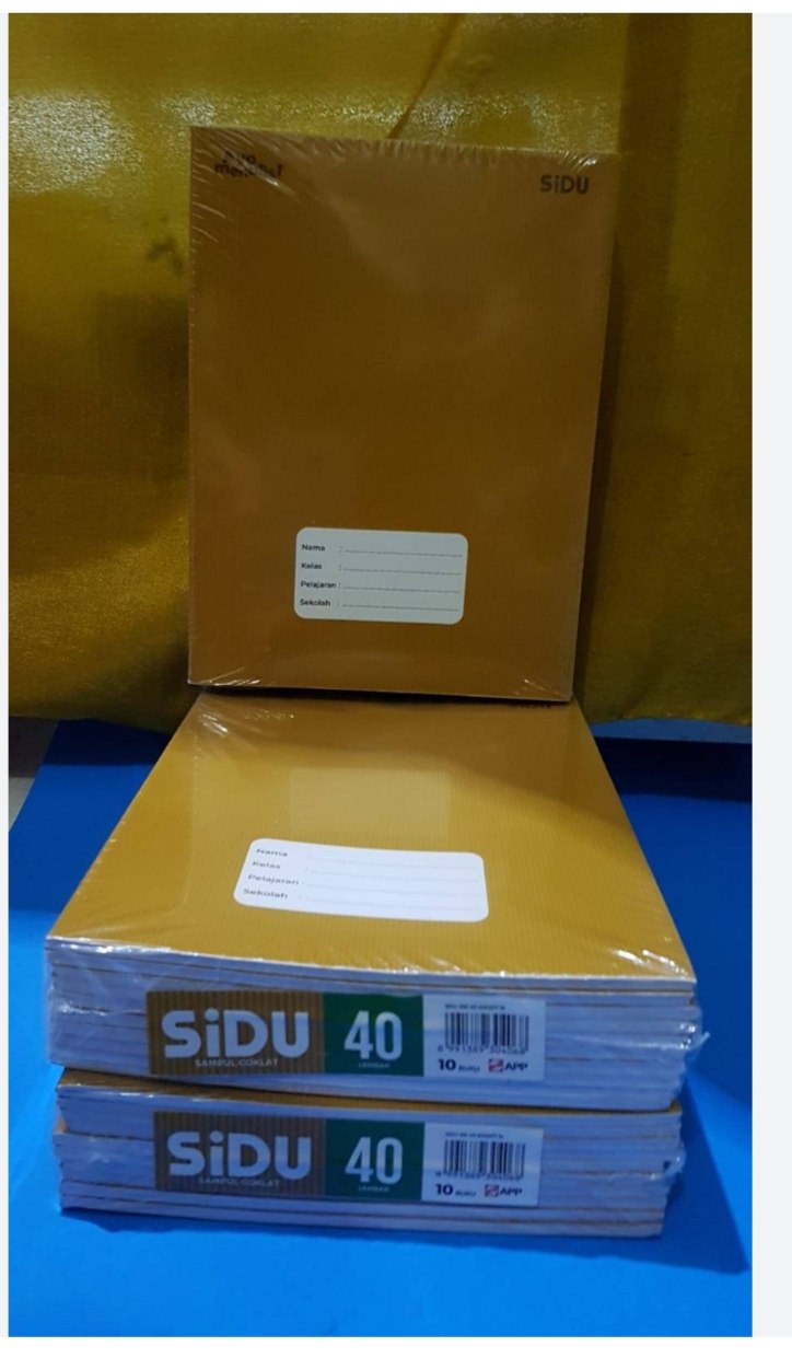Buku Tulis SIDu isi 40