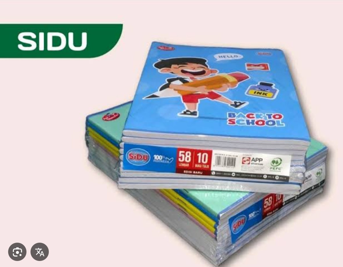Buku Tulis SIDU isi 58